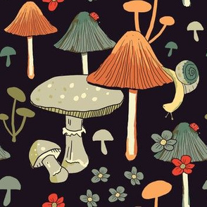 Forest of mushroom