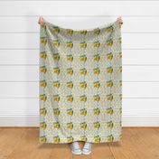 6” Embroidery Pix - Sweet Lemons w/Background Pattern