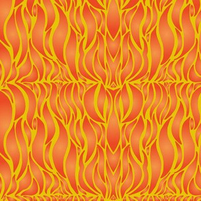 Orange Yellow  and Red Gradient