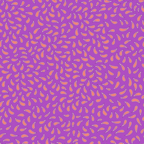 Kalamkari Purple Violet Coordinate