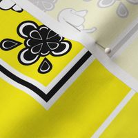 Doodle Basset Bandanas (Yellow)