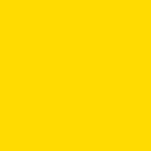 SPYA - Bright Warm Yellow Solid  hex fdda00