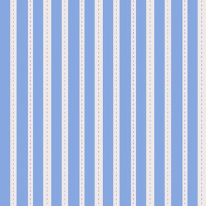 Stitchy Stripes, Light Blue