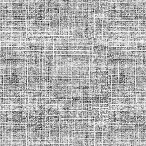 linen tweed texture - black and white