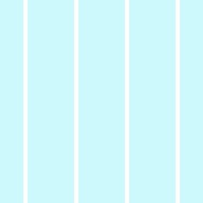 aqua and white stripes