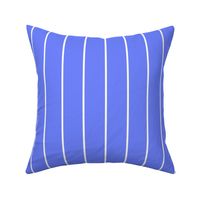 periwinkle and white stripes