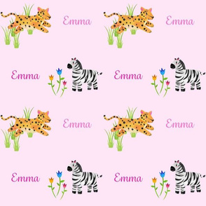 Emma's Animals Pink