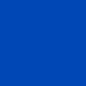 Solid Sapphire Blue Color - From the Official Spoonflower Colormap