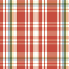 Dad's Shirt [red] red, yellow, green plaid