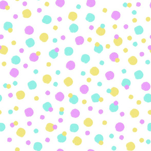 birthday confetti polka dot pattern