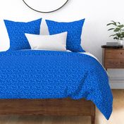 Small Sparkly Bokeh Pattern - Sapphire Blue Color