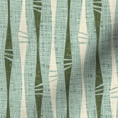 Abstract Bamboo Stripes -  II