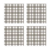 French Gray Gingham - BR