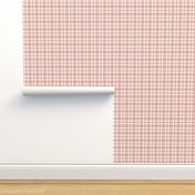 Peachy Pink Country Checks, Large