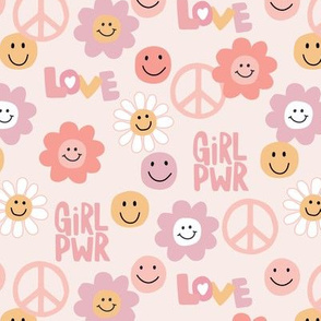 Happy Girl Power in pinks