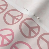 Peace Symbols in Pinks