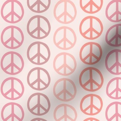 Peace Symbols in Pinks