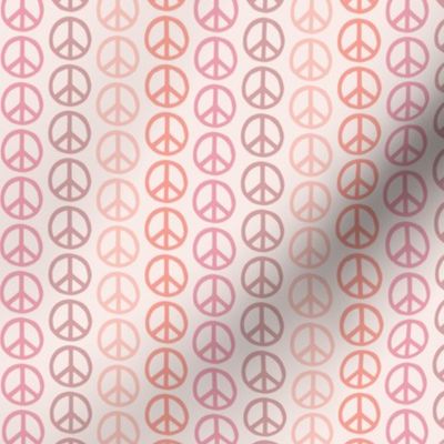 Peace Symbols in Pinks mini