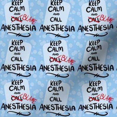Call Anesthesia