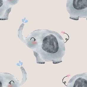 Cute Elephant 8x8