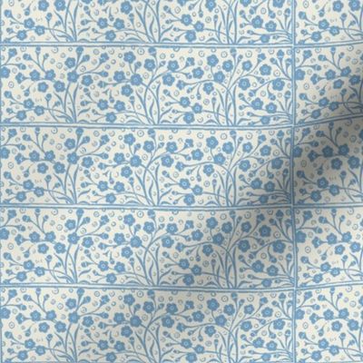 Forget Me Nots stamp | Spoonflower