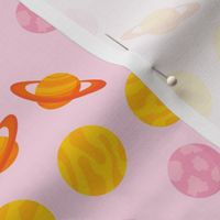 A Plethora of Planets // Orange and Pink #06