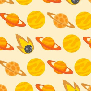 A Plethora of Planets // Orange and Pink #05