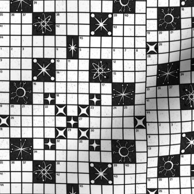 Midcentury Crossword Puzzle 