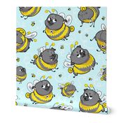 Bumblepugs - swirly bright sky