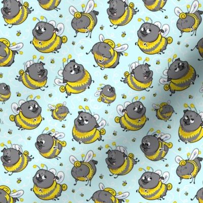 Bumblepugs - swirly bright sky