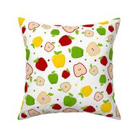Bigger Scale - An Apple a Day Polkadot Scatter