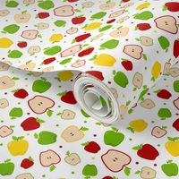 Smaller Scale - An Apple a Day Polkadot Scatter
