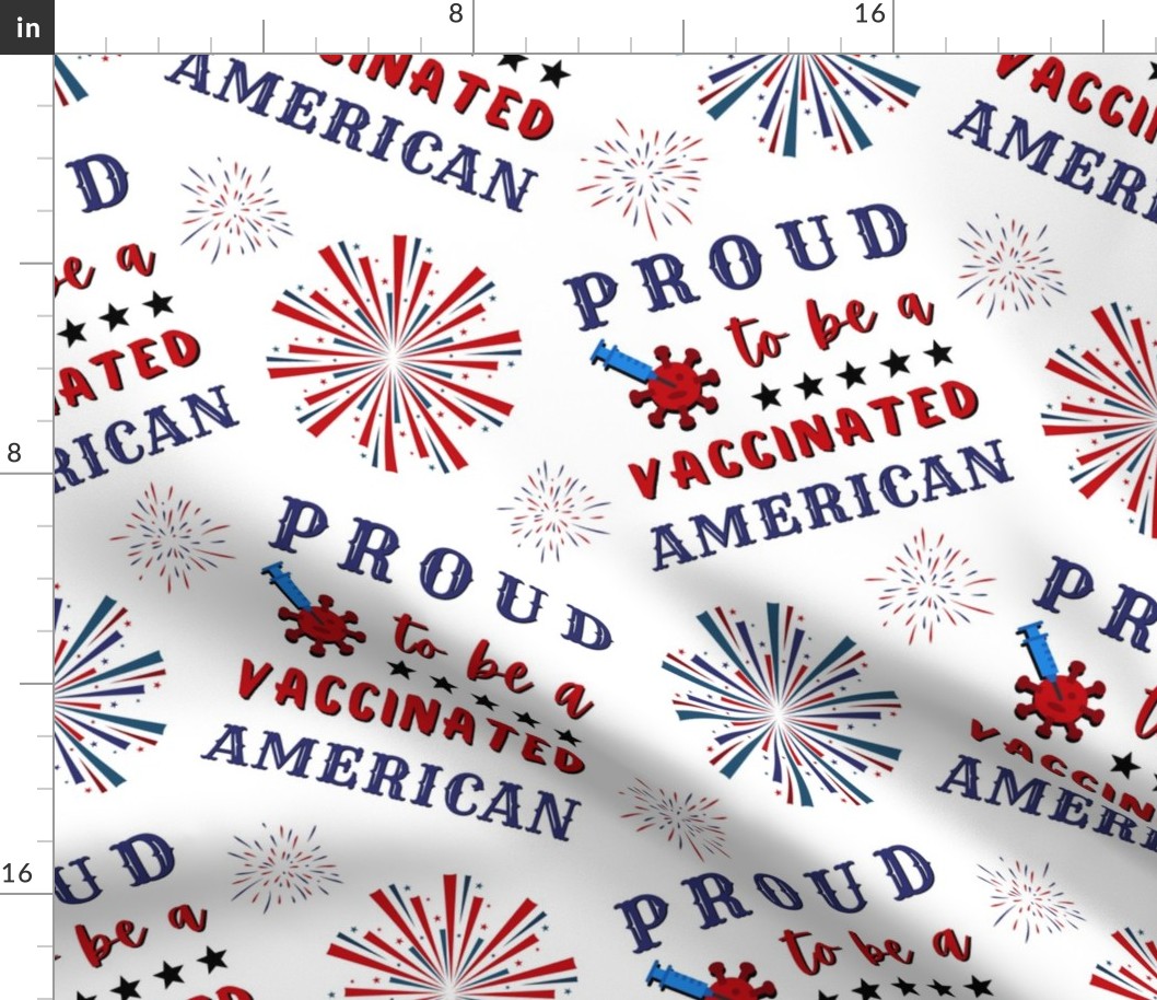 Proud to be a Vaccinated American - large