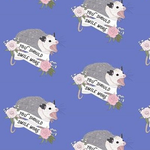 Possum Scream periwinkle