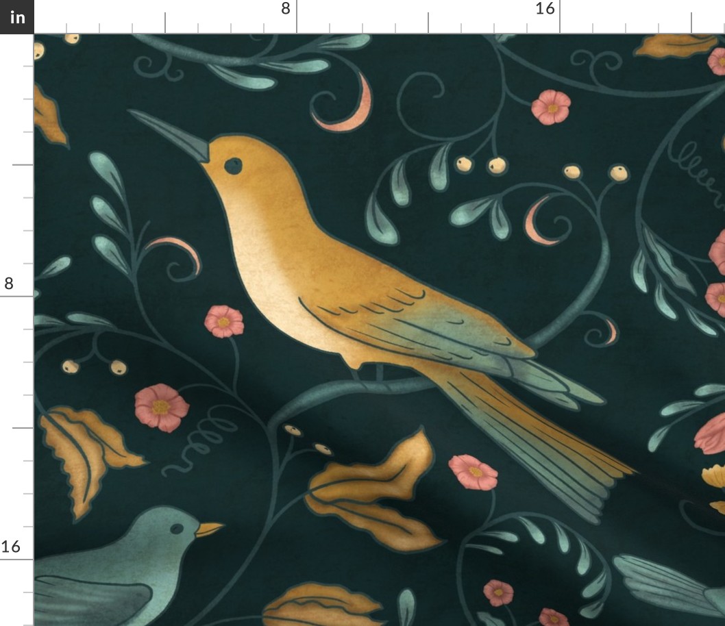 BellaNora little birds dark, large