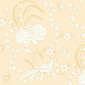 Edith Swan Neck Toile buttercup 2
