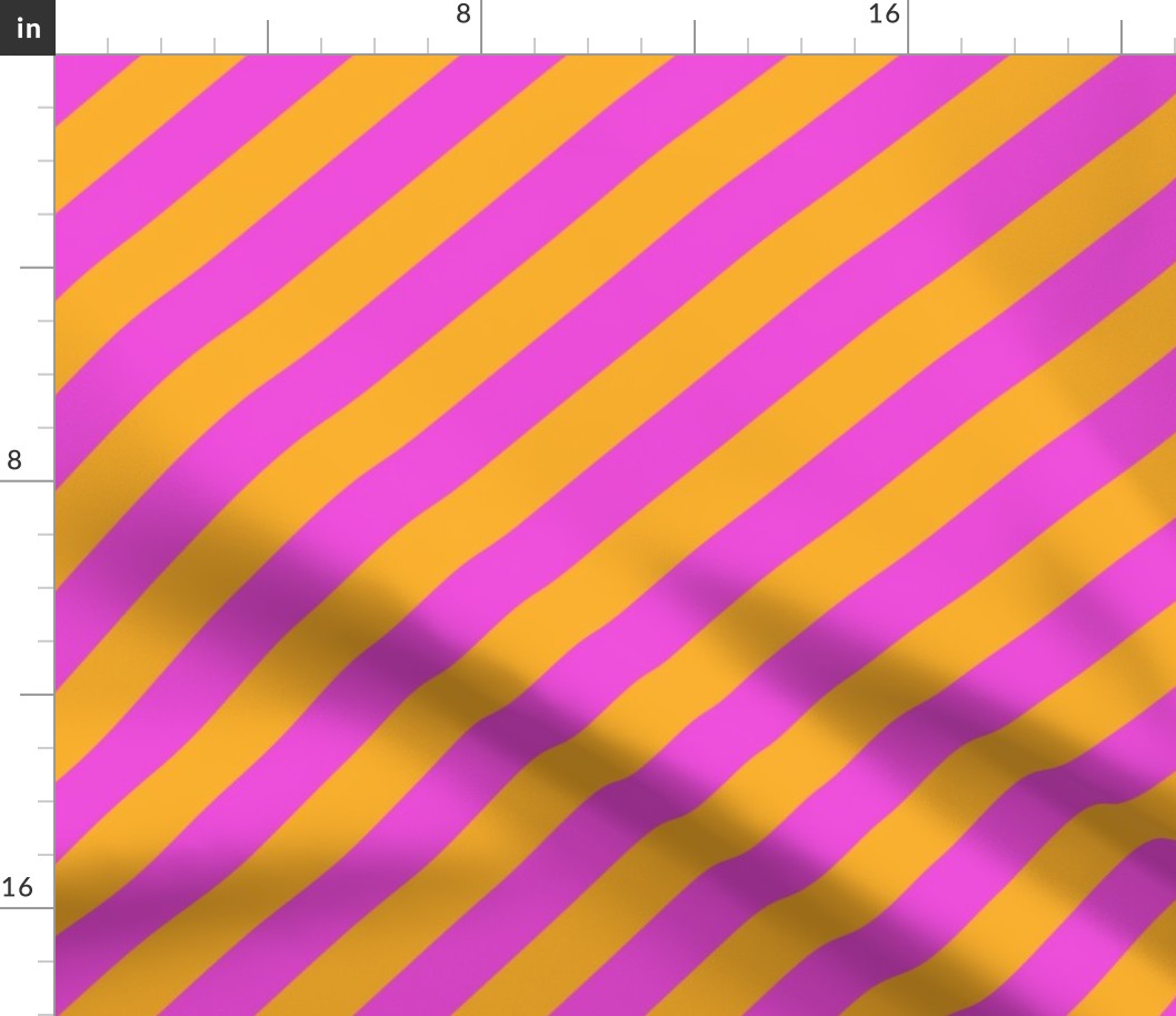 HouseofMay-Happy candy diagonals yellow-fuchsia