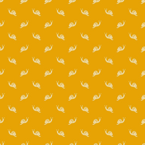 Polka Dot Snail yellow