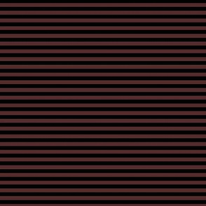 Small Mahogany Bengal Stripe Pattern Horizontal in Black