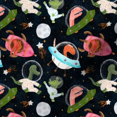 Dinos in space small