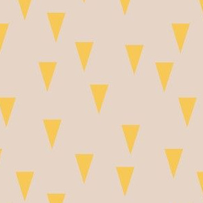 Triangle yellow - small