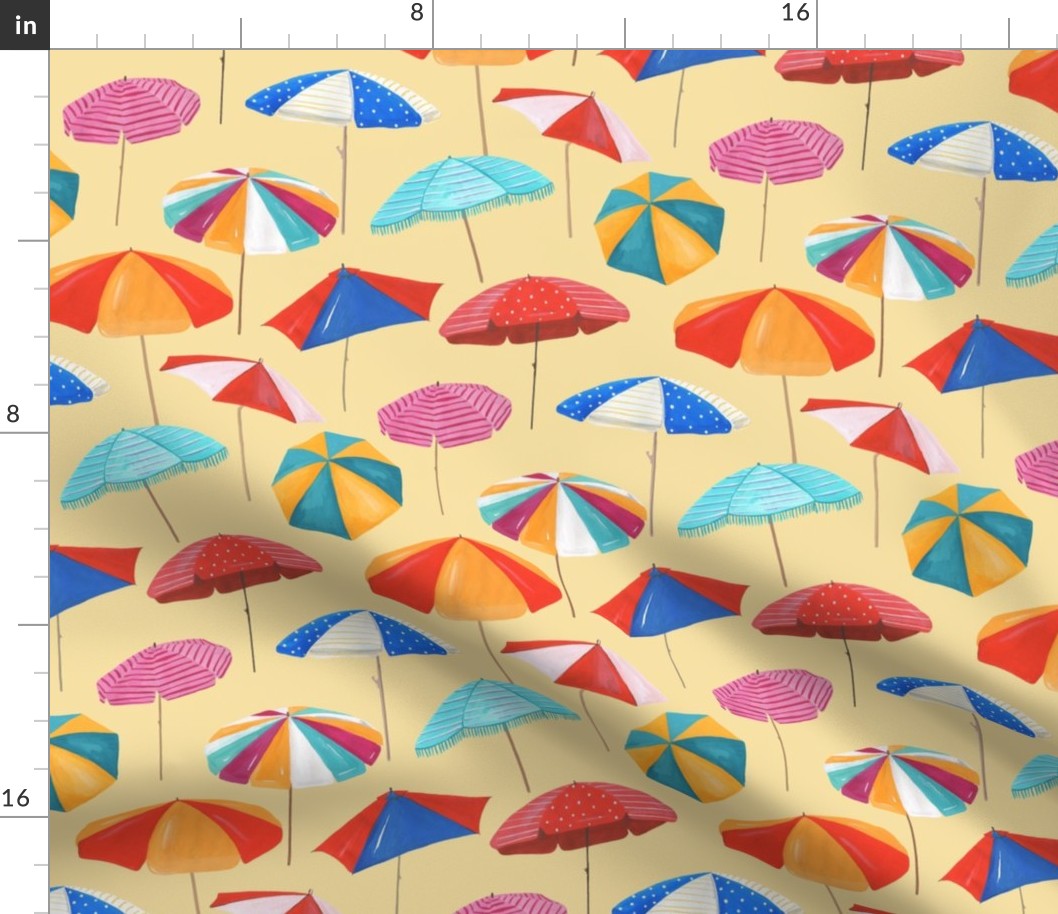 Beach Umbrellas Sand