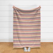 Smaller Scale - Hen Party - Stripe Coordinate on White Background