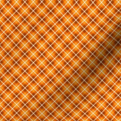 Smaller Scale - Orange Plaid - Hen Party Coordinate
