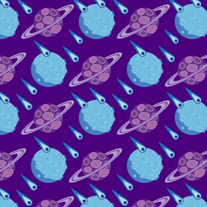 A Plethora of Planets // Blue and Purple #3