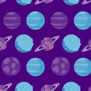 A Plethora of Planets // Blue and Purple #05