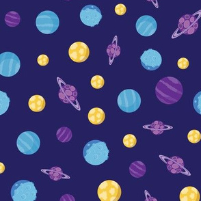 A Plethora of Planets // Blue and Purple #10