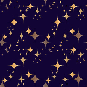 Infinity- gold stars 