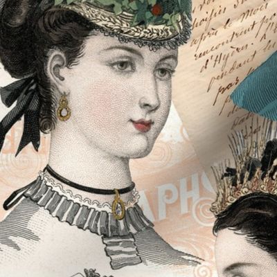 Beautiful Victorian Women in Hats