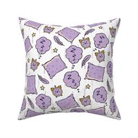 Lavender nap eye pillows  zzz - sleep like a baby in a nursery